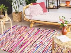 Beliani Různobarevný koberec 140x200 cm BELEN