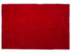 Beliani Koberec červený 140 x 200 cm DEMRE