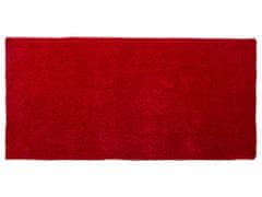 Beliani Koberec červený 80 x 150 cm DEMRE