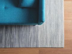 Beliani Světle šedý krátkovlasý koberec 200x300 cm KAPAKLI
