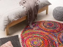 Beliani Bavlněný koberec 140 cm vícebarevný YENICE