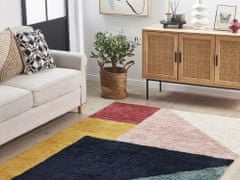 Beliani Bavlněný koberec 140 x 200 cm vícebarevný JALGAON