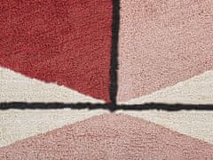 Beliani Bavlněný koberec 140 x 200 cm vícebarevný PURNIA