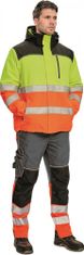 KNOXFIELD Pánská nepromokavá zimní reflexní bunda Knoxfield Hi-Vis