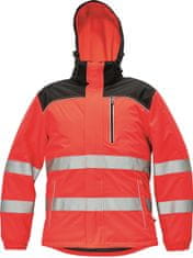 KNOXFIELD Pánská nepromokavá zimní reflexní bunda Knoxfield Hi-Vis