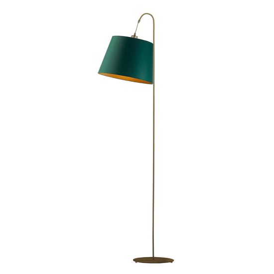 LYSNE.PL Elegantní stojací lampa TALLIN GOLD, rám - staré zlato