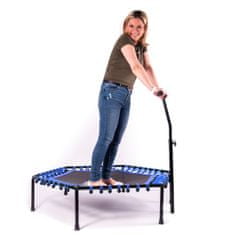 Aga FITNESS Trampolína 130 cm Modrá + madlo