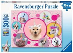 Ravensburger Puzzle Roztomilí psí jednorožci XXL 300 dílků