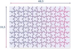 Clementoni Svítící puzzle Jurský svět: Křídový kemp 104 dílků