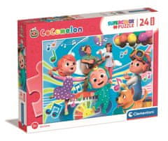 Clementoni Puzzle CoComelon a hudba MAXI 24 dílků