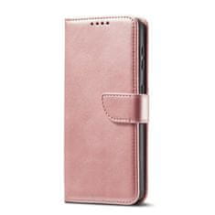 OEM Magnet Case elegantní knížkové pouzdro na Samsung Galaxy S22 PLUS 5G pink