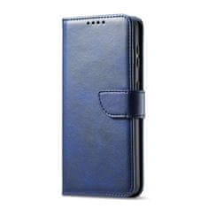 OEM Magnet Case elegantní knížkové pouzdro na Samsung Galaxy S22 PLUS 5G blue