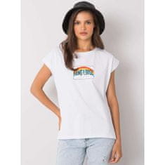 FANCY Dámské tričko s potiskem ALOHA bílé FA-TS-7137.29P_367528 Univerzální