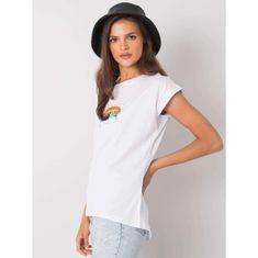 FANCY Dámské tričko s potiskem ALOHA bílé FA-TS-7137.29P_367528 Univerzální