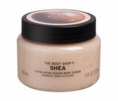 The Body Shop 250ml shea exfoliating sugar body scrub