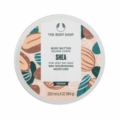 The Body Shop 200ml shea, tělové máslo