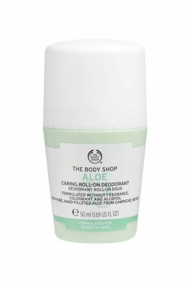 The Body Shop 50ml aloe caring roll-on deodorant, deodorant