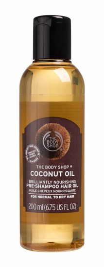 The Body Shop 200ml coconut pre-shampoo hair oil