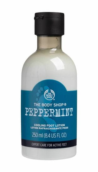 The Body Shop 250ml peppermint cooling foot lotion