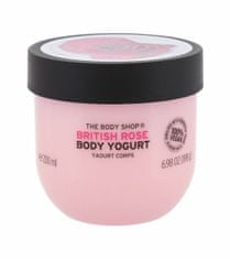 The Body Shop 200ml british rose body yogurt, tělový balzám