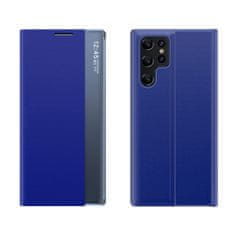 OEM New Sleep knížkový kryt na Samsung Galaxy S24 ULTRA Blue