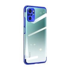 OEM Color Electroplating silikonové pouzdro na Xiaomi Redmi Note 10 5G / Poco M3 Pro blue