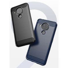 IZMAEL Pouzdro Carbon Bush TPU pre Nokia 5.4 - Černá KP24546