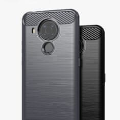 IZMAEL Pouzdro Carbon Bush TPU pre Nokia 5.4 - Černá KP24546