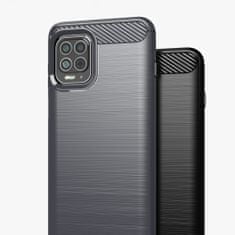 IZMAEL Pouzdro Carbon Bush TPU pre Motorola Moto G100 - Černá KP24795