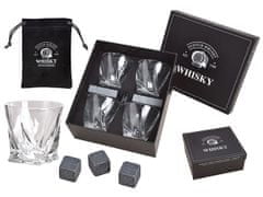 G. Wurm Velký whisky set v elegantní černé krabičce