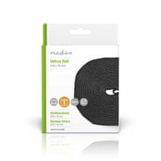 Nedis Velcro vázací páska suchý zip, 16 mm, délka 910 mm (ERGOVELC91BK)