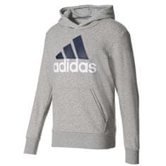 Adidas Mikina šedá 170 - 175 cm/M Essentials Linear Pullover Hood French Terry M