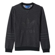 Adidas Mikina černá 135 - 140 cm/S Trefoil Sweatshirt