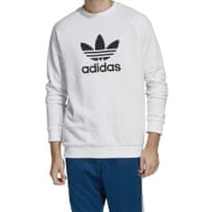 Adidas Mikina bílá 182 - 187 cm/XL Trefoil Crew