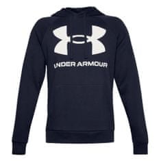 Under Armour Mikina grafitová 193 - 197 cm/XXL Rival Fleece Big Logo HD