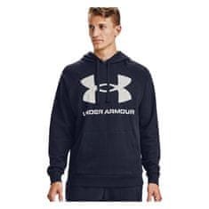 Under Armour Mikina grafitová 193 - 197 cm/XXL Rival Fleece Big Logo HD