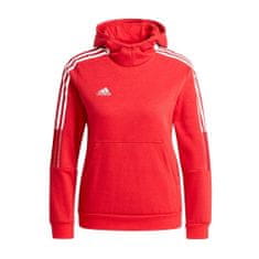 Adidas Mikina červená 159 - 164 cm/L Tiro 21 Sweat Hoody