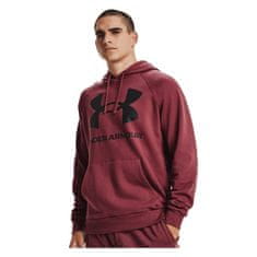 Under Armour Mikina vínově červená 178 - 182 cm/M Rival Fleece Big Logo HD