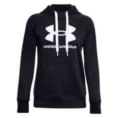 Under Armour Mikina černá 168 - 172 cm/M Rival Fleece Logo Hoodie