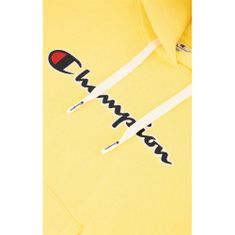 Champion Mikina žlutá 163 - 167 cm/S Wmns Organic Cotton Blend Script Logo Hoodie