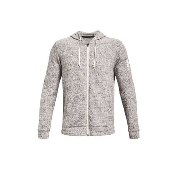 Under Armour Mikina šedá Rival Terry Full Zip Hoodie