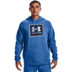 Under Armour Mikina modrá 183 - 187 cm/L Rival Fleece Graphic Hoodie