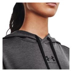 Under Armour Mikina šedá 163 - 167 cm/S Rival Terry Hoodie