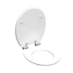 Schütte WC sedátko POLAR LIGHTS | MDF HG, Soft Close s automatickým klesáním