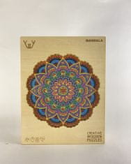Woodly Dřevěné puzzle – Mandala , M