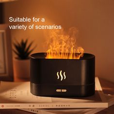 Kinscotec Aroma difuzer Fire černý