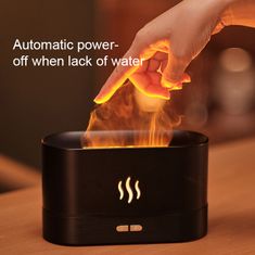 Kinscotec Aroma difuzer Fire černý