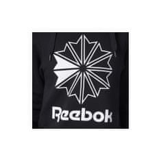 Reebok Mikina černá 158 - 163 cm/XS CL FL Big Logo Hood