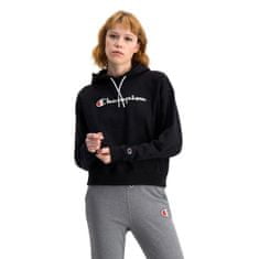 Champion Mikina černá 163 - 167 cm/S Hooded Sweatshirt Nbk