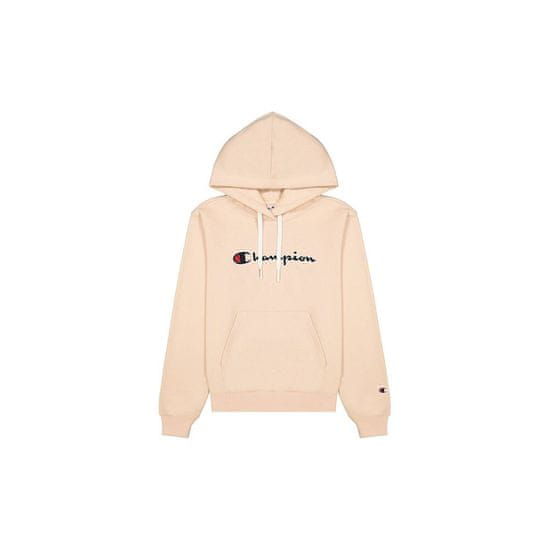 Champion Mikina růžová Wmns Organic Cotton Blend Script Logo Hoodie